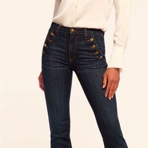 Ramy Brook Helena Dark Blue Flare  Jeans| Size 28